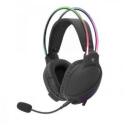 White Shark Ausinės OX GH-2140, 50mm, 16&Omega;, 20Hz-20kHz, 110dB&plusmn;3dB, 2m, RGB, ant ausų, laidinės, 2x3,5mm, USB