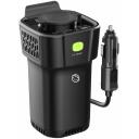 Manta Invertors MPI201C, 150W, 12V, 230V, 1xES, 1xUSB-A 18W, 2xUSB-C PD30W, pārslodzes, īsslēguma, pārkar&scaron;anas aizsardzība