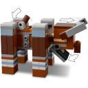 Lego Konstruktors 21278, 665 gab., 4 minifigūras, 3 stāvu sargtornis, ar sviru darbināma funkcija