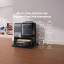 Viedais robots putekļsūcējs ar mazgā&scaron;anas funkciju 20000 Pa līdz 180 min 3L putekļu ietilpība melns Omni E25 T2353G11 Eufy