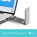 Tp-Link AX3000 k&otilde;rge v&otilde;imendusega traadita USB adapter Archer TX50UH, 2402 Mbps, 574 Mbps, 2x k&otilde;rge v&otilde;imendusega antennid, WPA3