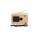 Denver TR-63 Light Wood 111101000720, 1.6kg, AM/FM, 15W, AUX, 3.5mm, 1 stacija, 230V/4xAA