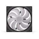Endorfy Datora ventilators EY4A004, 140mm, 12V, 0.4A, 1800RPM, FDB, 3-pin + 4-pin, melns, LED apgaismojums, antivibrācijas sistēma
