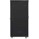 Lanberg Paigalduskapid 19 42U FF01-8242-12BL, 800mm, 42U, 800kg, IP20, LCD ekraan, 4 ventilaatori pesa