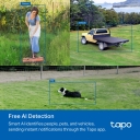 TP-Link Tapo C501GW 4G LTE lauko pasukama ir pakreipiama IP kamera 1080P Full HD 360&deg; panorama IP66 Balta