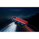Superfire BTL01 aizmugures velosipēda lampa, USB, 230mAh, 20g, 3.7V, IP44, 4 režīmi, akumulators