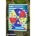 Rullējams šautriņu komplekts, 51x41 cm mērķis, 6 Velcro bumbiņas, R991076, SCHILDKRÖT