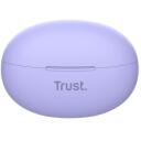 Trust k&otilde;rvaklapid Yavi 25299 Bluetooth, 20-20000 Hz, 2 mikrofoni, 6 h aku t&ouml;&ouml;aeg, 23 h laadimiskarbiga, lilla
