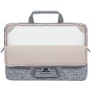 Rivacase Korpuss ANVIK 13.3" 7913LIGHTGREY, 33.8cm, 260g, veekindel, pehme sisepind, tagumine tasku, pehmendatud k&auml;epidemed