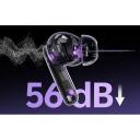 Qcy MeloBuds N70 Lite HT18 Kods, 10m, LDAC, Bluetooth 6.0, ANC līdz -56 dB, IPX5, 50h ar kasti, 3 mikrofoni