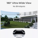 Āra un Iek&scaron;telpu 4K bezvadu WiFi akumulatora novēro&scaron;anas kamera ar krāsu nakts redzamību un IP66 aizsardzību Balta Argus Series B740X BWB4K01W Reolink