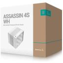 Deepcool Процессорный кулер ASSASSIN 4S WH R-ASN4S-WHGPMN-G, 61.25 cfm, 1 вентилятор, 7 тепловых трубок, 140 мм, 29.3 дБА
