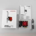 Axagon V&otilde;rgukaart PCEE-GIX 1GbE 1port, Intel I210, PCIe 2.1, RJ-45, 10/100/1000 Mb/s, Wake-on-LAN, Jumbo raami
