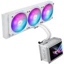 Asus ROG Ryuo IV SLC 360 ARGB White Edition procesora AIO &scaron;ķidruma dzesētājs, 3x12cm, 71.44cfm, 39.6dB