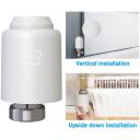 Tellur nutikas WiFi termostaatiline radiaatori ventiil RVSH1 TLL331441, 5-35&deg;C, 0,1&deg;C t&auml;psus, LED, WiFi, 2,4 GHz