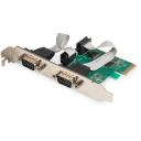 Digitus RS232 seerianpordi laienduskart, DS-30000-1, 2xRS-232, PCIe, ASIX99100, 230400bps, &uuml;hilduv Windowsiga