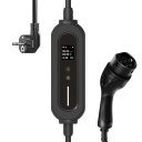 EV Charge kaasaskantav Type 2 laadija 5 m kaabliga, 3,6 kW, reguleeritav 6A–16A, ühefaasiline, IP65, must