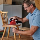 Daudzfunkcionālais slīpma&scaron;īna TH-OS 1016, EINHELL, 4460610, 100 W, 150 mm, 2 m vads, ar putekļu izsūknē&scaron;anu