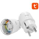 Gosund viedā kontakligzda EP2-2, 220-240V, 10A, 2.4GHz, 2500W, saderība ar Amazon Alexa un Google Assistant, LED indikācija