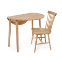 Saliekamais galds BIRKA D90xH75cm, ozols 21425