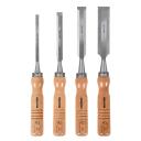 Medžio kaltas KREATOR KRTH23603 6, 12, 18, 24mm - 4 vnt 250mm