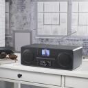 Hama digitālais radio 00054253, DAB+/FM, 10W RMS, 30 atmiņas vietas, Bluetooth, USB, AUX, 2,4 collu TFT