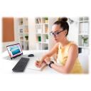 Dell klaviatuur KB500 580-AKOO, traadita, must, 2.4 GHz, 12 programmeeritavat klahvi, QWERTY US