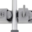 Rīku turētājs pie sienas, 3 sloti un 4 āķi, izturīgs ABS plastmasas, AW60601, AWTOOLS