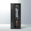 Axagon SSD korpusas EEM2-GTR USB-C 3.2 Gen 2, 10 Gbit/s, M.2 NVMe, juodas