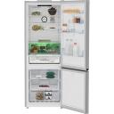 Beko k&uuml;lmik B3RCNE564HXB, 490 l, 340 l, 150 l, 39 dB, Iseseisev, No Frost, Ekraan, Metal look