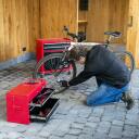 Riteņu instrumentu skapītis, KREATOR, KRT653005, Izmēri: 64 cm x 32,5 cm x 64 cm, 6 atvilktnes, 70 kg jauda