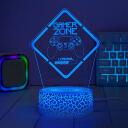 Manta Dekoratiivne lamp SNL123RGB, 5W, 2m kaabel, 3D efekt, 16 v&auml;rvi, kaugjuhtimispult, 3xAA