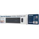 Gembird Klaviatuur ja hiir KBS-WPS-01, 2.4GHz, 105 nuppu, 3 nuppu, must, USB nano vastuv&otilde;tja, multimeedia nupud