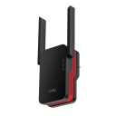 AX3000 WiFi 6 Mesh Repeater Dubultā josla Gigabit ports WPS WPA3 signāla gaisma melns Cudy RE3000