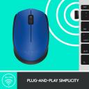 Logitech USB optiline hiir M171/910-004640, 2xAA, 10m, 1000DPI, 2 nuppu, Nano vastuv&otilde;tja, Plug and Play