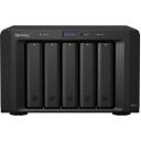 Synology Система хранения DX517, 5 отсеков для дисков 3.5"/2.5" SATA, 1 eSATA порт, 200 Вт макс. мощность
