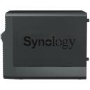 Synology NAS система DS423, Realtek RTD1619B, 2 RJ45, 2 USB 3.2, 2 ГБ памяти, EXT4, 4 отсека для дисков, 32.41 Вт