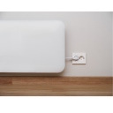 1500 W paneelküttekeha WiFi juhtimisega sobib 22 m² ruumidele valge PA1500WIFI4A Mill