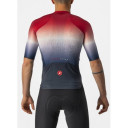 Velo krekls AERO RACE 6.0 Jersey, izmērs: M, Savile Blue/Pro Red, 8050949571033 CASTELLI