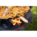 Barbecook grillilabidas liha burgerite ja k&ouml;&ouml;giviljade p&ouml;&ouml;ramiseks 46cm FSC puidust k&auml;epide riputusaas BC-ACC-7071