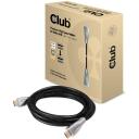 Club3D HDMI 2.0 кабель CAC-1310 3м 4K 60Hz 18Gbps Премиум Высокой скорости, Черный/Серебристый