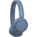 Sony Беспроводные наушники WH-CH520 WHCH520L.CE7, 50ч, Bluetooth 5.2, Микрофон, Синий, Шумоподавление