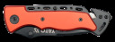 Folding Knife W. Black Blade YT-76052 YATO