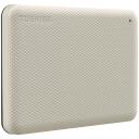 Toshiba V&auml;line k&otilde;vaketas Advance HDTCA10EW3AA, 1000 GB, 2.5", USB 3.2 Gen1, valge, parooliga autentimine, automaatne varundamine