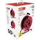 Emos V&auml;lise pikenduskerimine P08250, 50 m, 4 pesa, 230 V, 1,5 mm2, IP44, kumm, termiline kaitse
