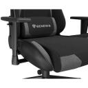 Genesis Spēļu Krēsls Nitro 440 G2, NFG-2067, Melns/Pelēks, 21kg, ergonomisks, regulējamas rokas, metāla konstrukcija