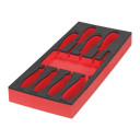 TUK&Scaron;I PUTU IELIKTŅI TĒRAUDA UZGLABĀ&Scaron;ANAI, EMPTY 8 PC INSULATED SCREWDRIVER SET FOAM INSERT, 4932493678 MILWAUKEE
