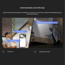 Ezviz H90 CS-H90-4MP-4MP Āra 4MP Duālo Lēcu Pan & Tilt 360/220 Wi-Fi Kamera MicroSD / Nakts Redze Balta