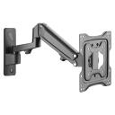 Digitus monitori seinakinnitus DA-90428, 1xLCD, 43'', 23kg, kallutus -5&deg;/+15&deg;, p&ouml;&ouml;ramine -90&deg;/+90&deg;, VESA 75x75/100x100