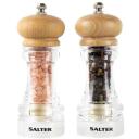 Salter Pipirų malūnai 7607 WDXR, 168mm, 71mm, keramika, mechaninė, reguliuojamas malimas, 2 malūnai